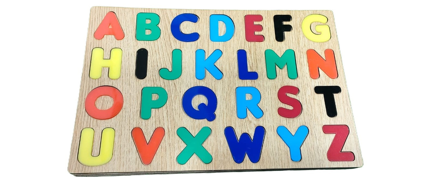 ABC| Puzzle Board Wooden And acrylic
