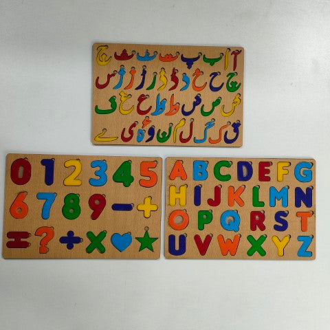 Urdu Haroof e Tahaji In Urdu Board | ABCD Board | Number Counting Board Colorful