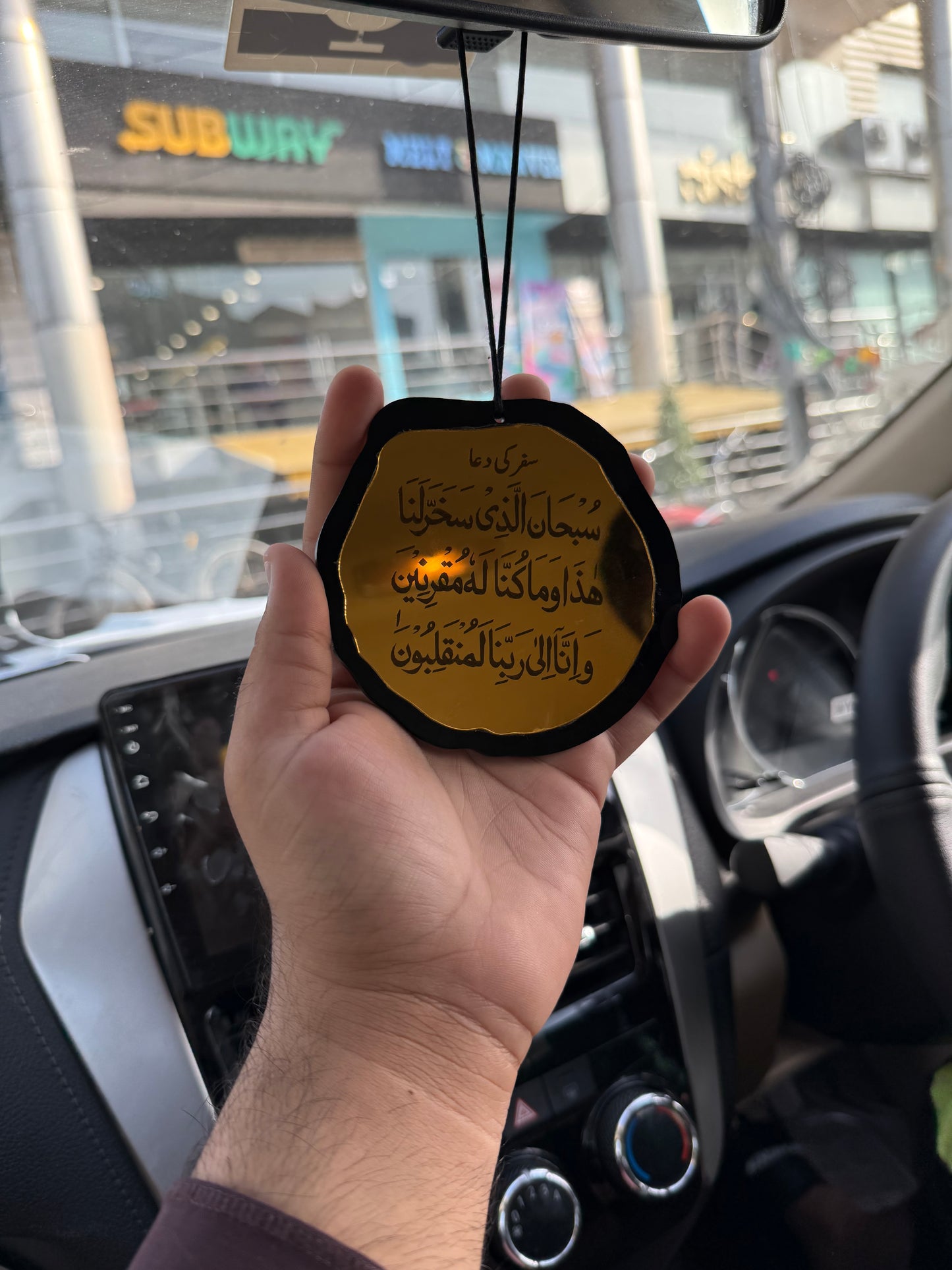 Acrylic Car Hanging Ornament – 3 Variants | Flat 70% OFF | Stylish Car Interior Accessory 🚗✨