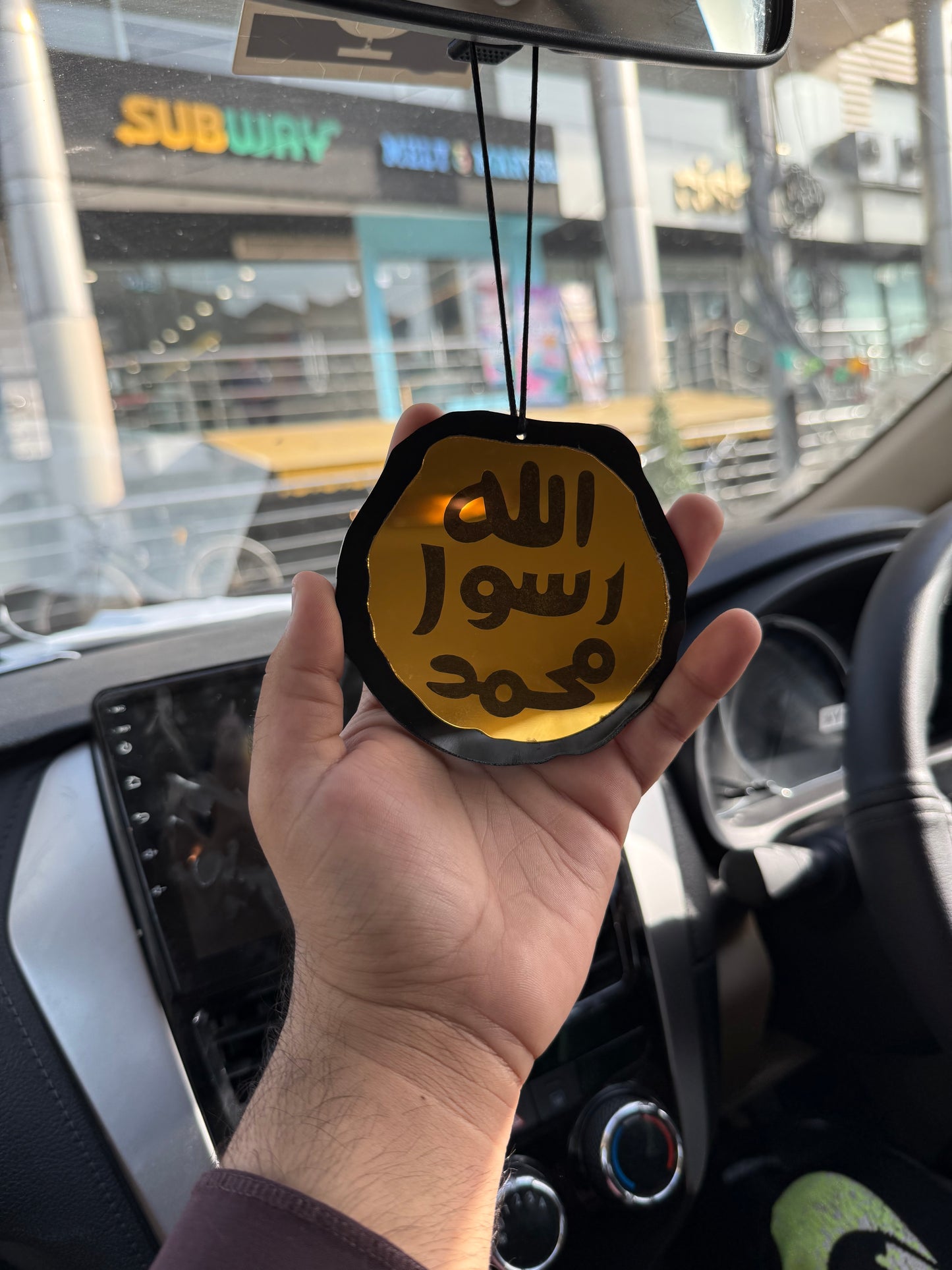 Acrylic Car Hanging Ornament – 3 Variants | Flat 70% OFF | Stylish Car Interior Accessory 🚗✨