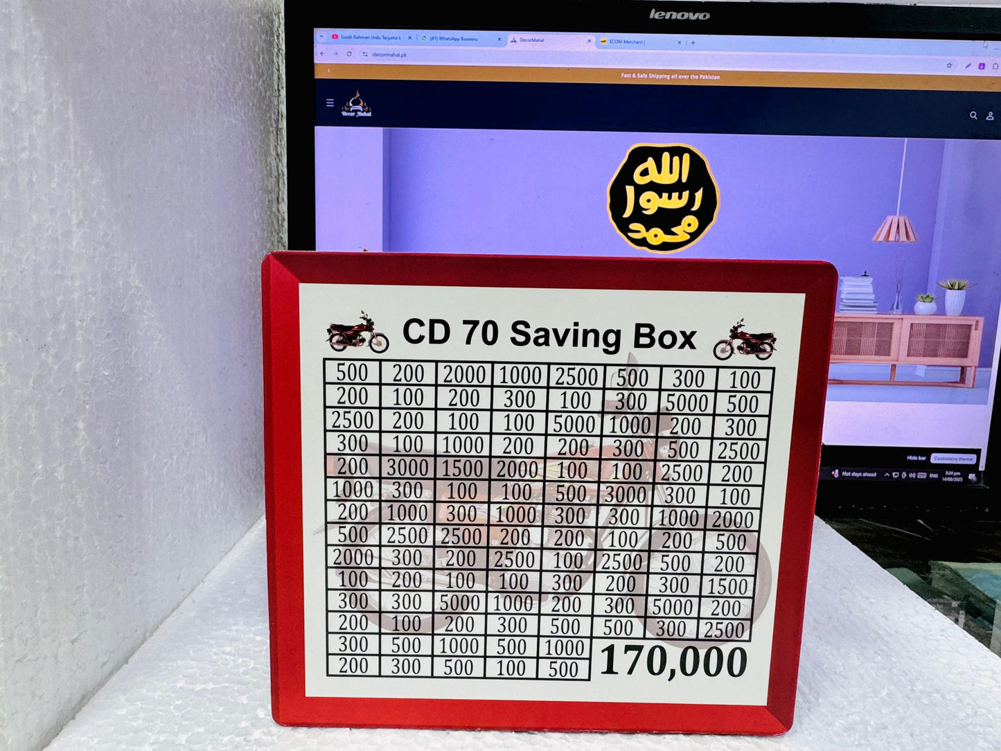 CD 70 bike saving box