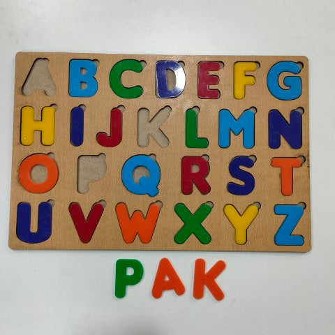 ABC| Puzzle Board Wooden And acrylic