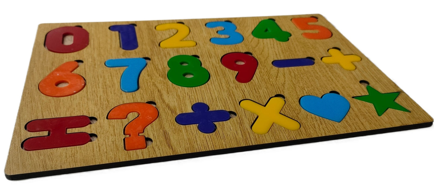 Learn Number Counting Board Wooden And acrylic Number