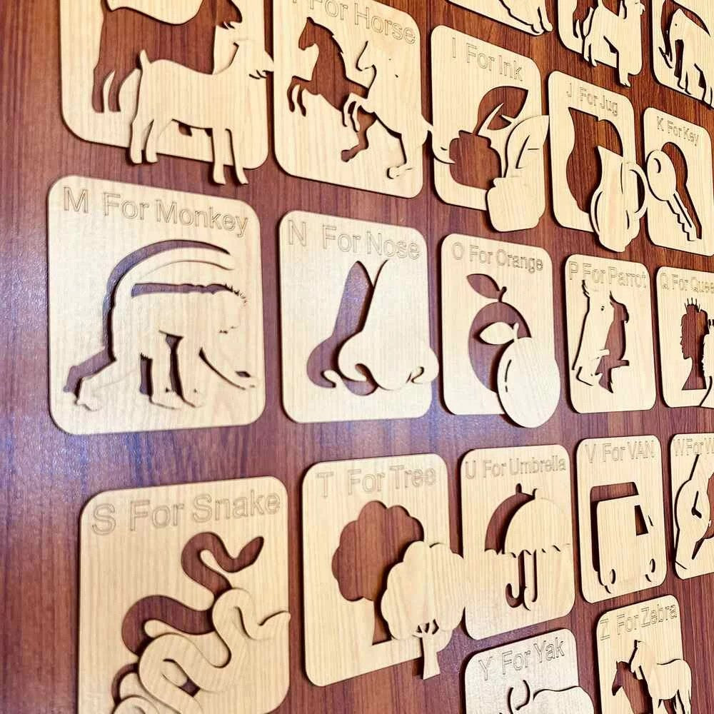 English Alphabets Puzzle Toys For Kids