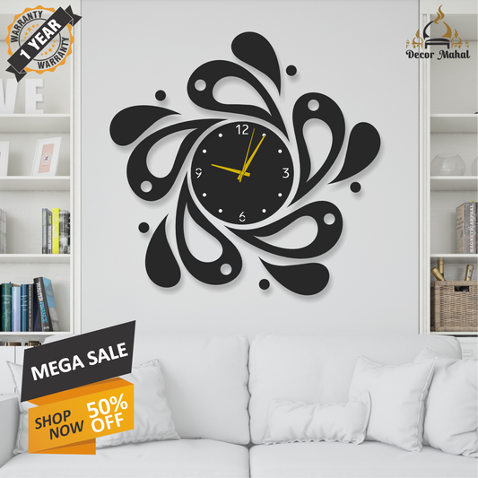 New Style DIY Large Clock- Wooden
