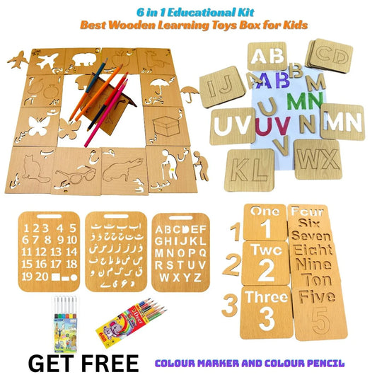 6IN1 - Best Learning Toys For Kids