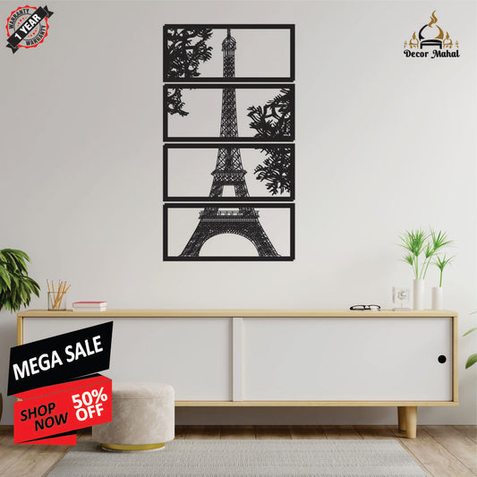 Eiffel Tower Front View MDF