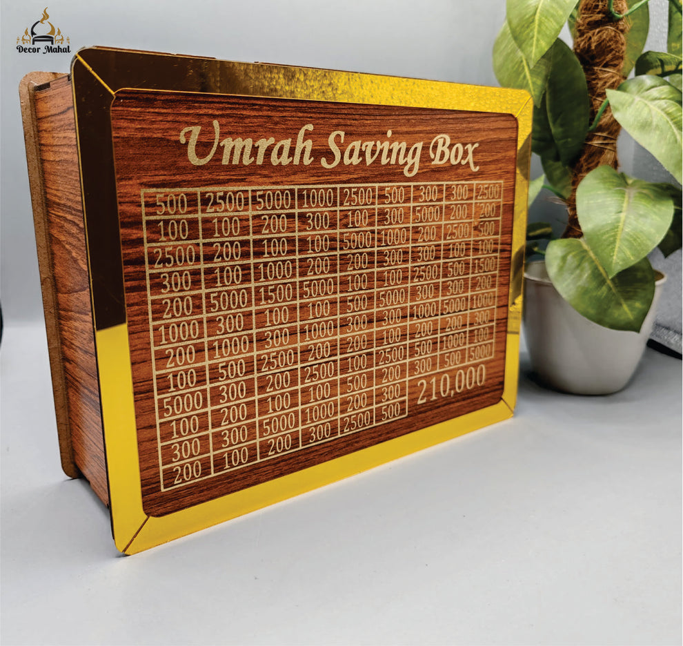 Umrah Saving Box 😍 | Flat 50% OFF ️‍🔥 – DecorMahal